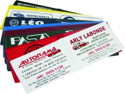 Carteirinha despachante personalizada
