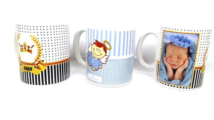 Canecas de porcelana