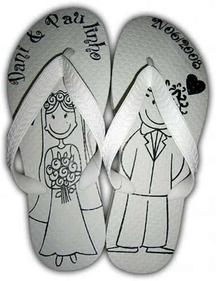 Chinelos personalizados