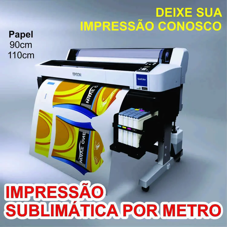 Impressão sublimática por metro