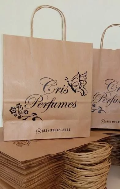 Sacolas kraft Personalizada