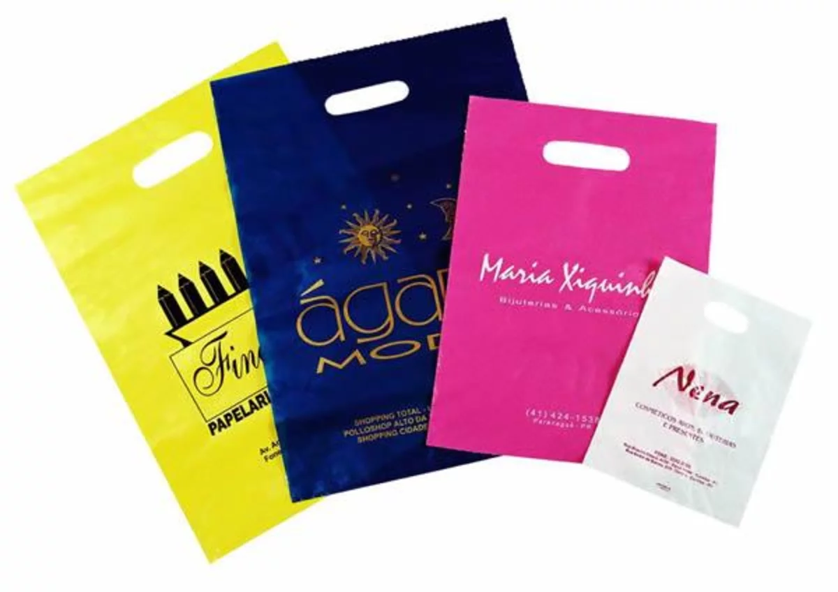 Sacolas de plástico Personalizada
